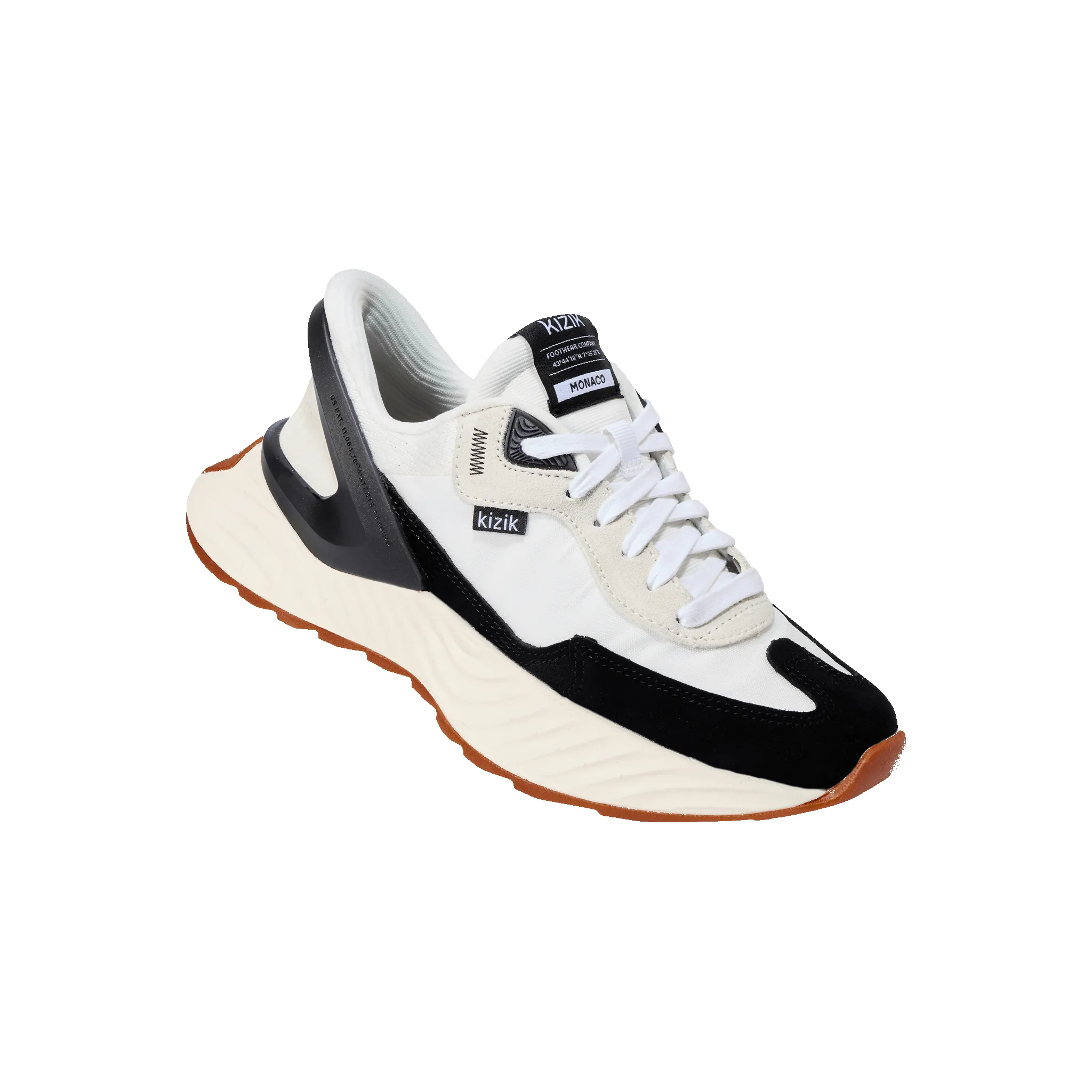 Women's Monaco - White/Black sold by Kizik product image thumbnail 2
