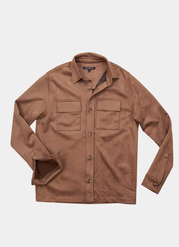 Osakis Faux Suede Jacket made by Hammer Made