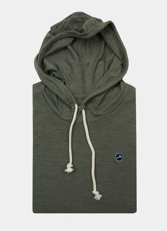 LS Hooded Logo Tee sold by Hammer Made