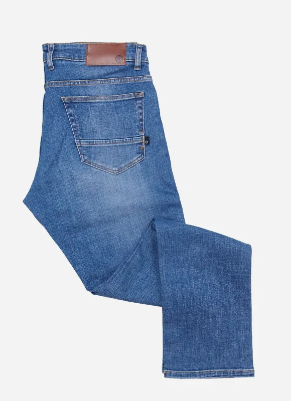 Tapered Stretch Denim sold by Hammer Made