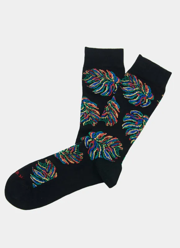 Multi Monstera Socks sold by Hammer Made