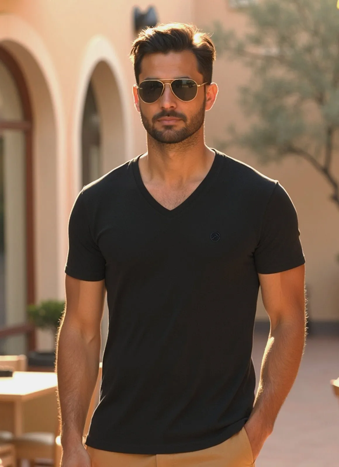 Isanti V-Neck Tee sold by Hammer Made product image thumbnail 2