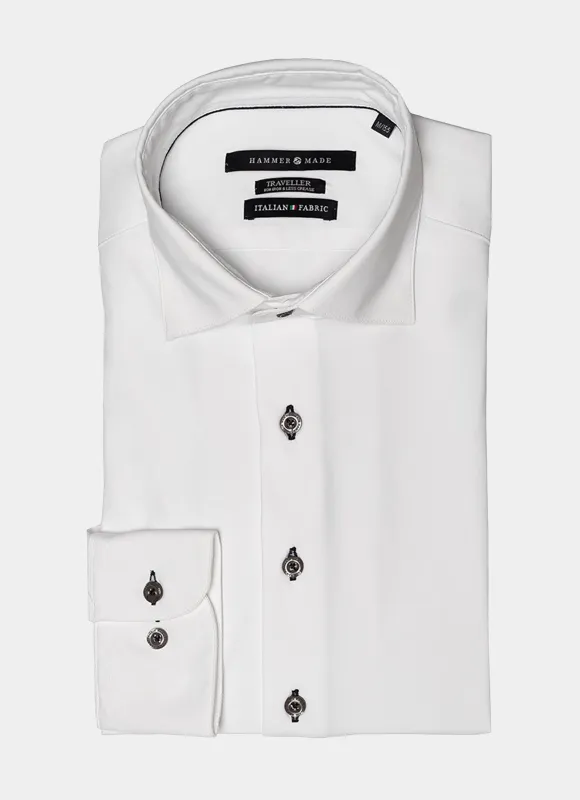 Harmon Stretch Button Down made by Hammer Made