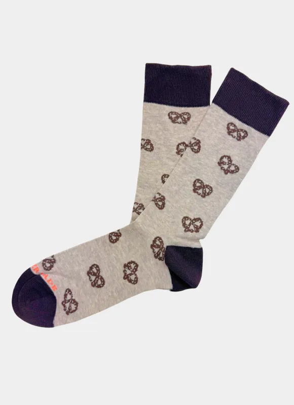 Pretzel Sock sold by Hammer Made