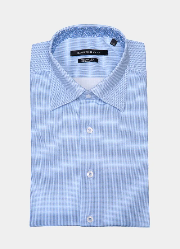 Litchfield Stretch Button Down made by Hammer Made