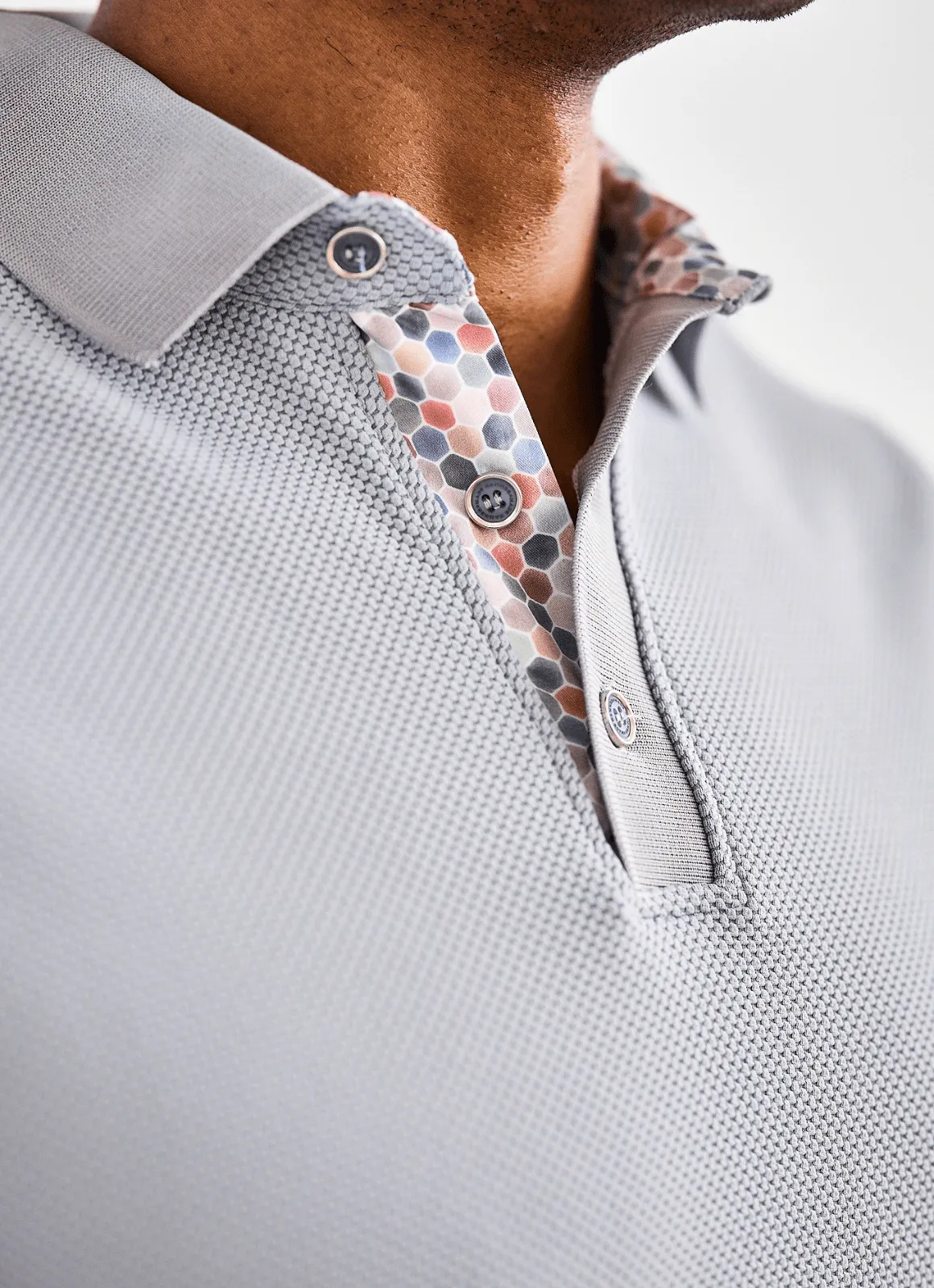 Jefferson Jacquard Stretch Polo sold by Hammer Made product image thumbnail 2