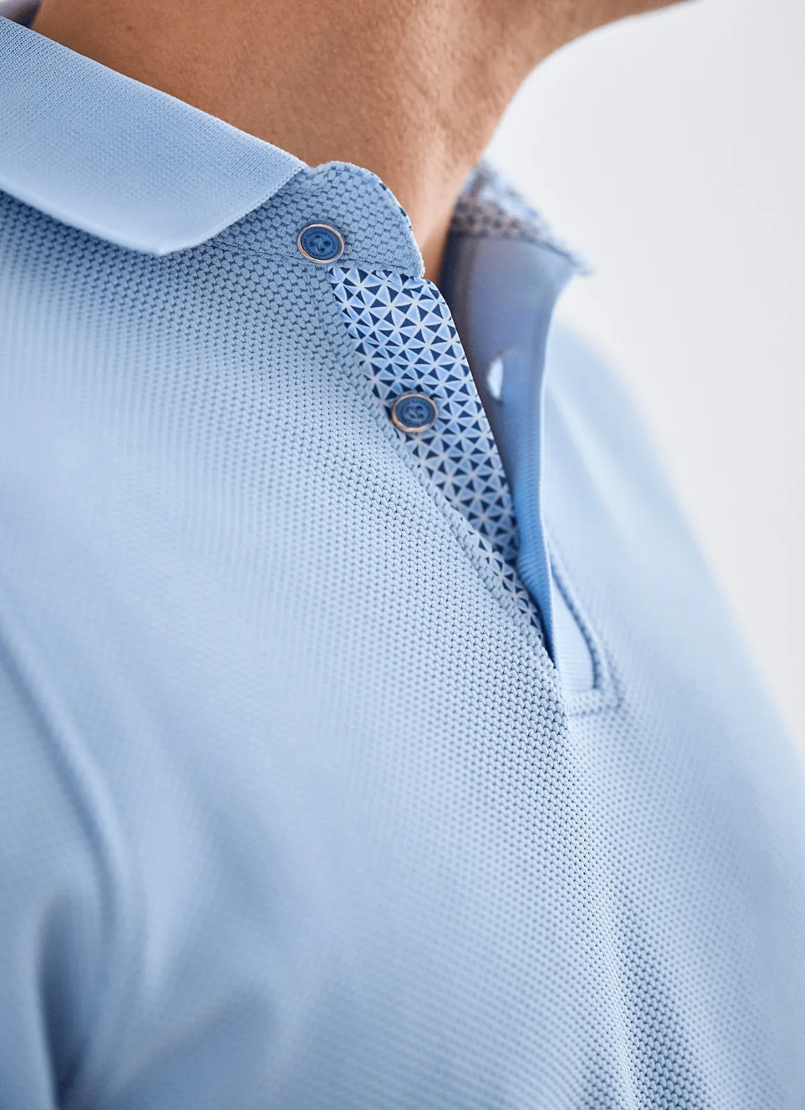 Jefferson Jacquard Stretch Polo sold by Hammer Made product image thumbnail 2