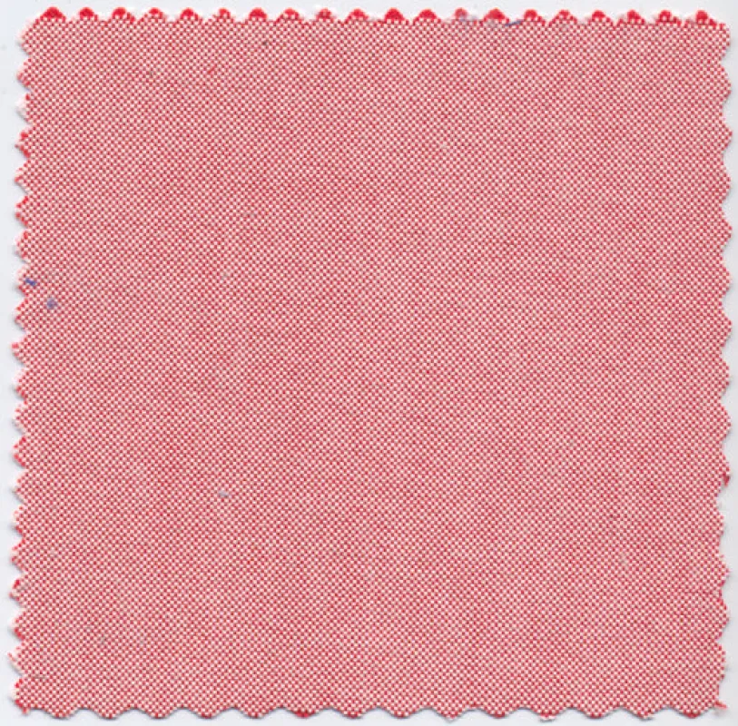 Retro Red Two-Ply Classic 100% Pima Cotton Oxford sold by Mercer and Sons