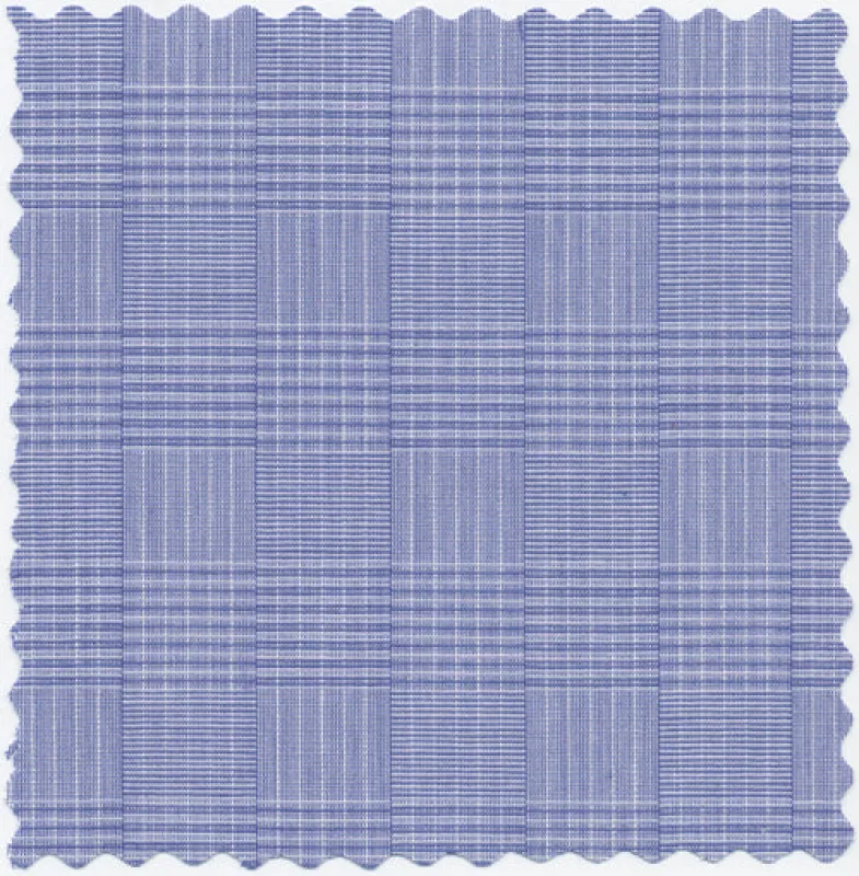 Blue Trafalgar Square Broadcloth sold by Mercer and Sons