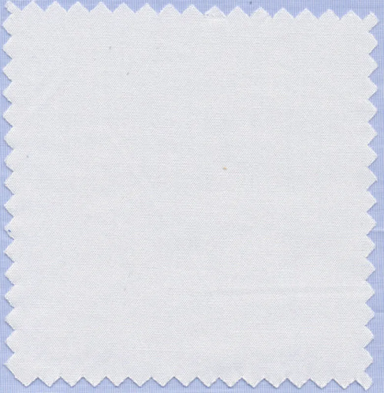 Windsor White 80's Two-Ply Pima Cotton Pinpoint Oxford sold by Mercer and Sons