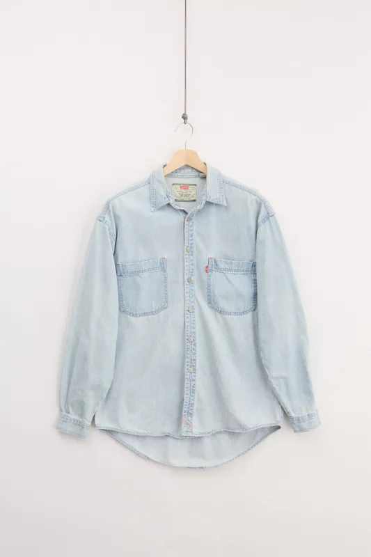 Levi's Denim Shirt (M) sold by Livid Jeans