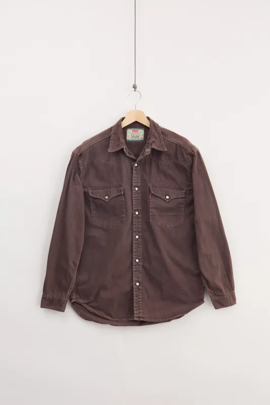 Levi's Western Denim Shirt (M) sold by Livid Jeans