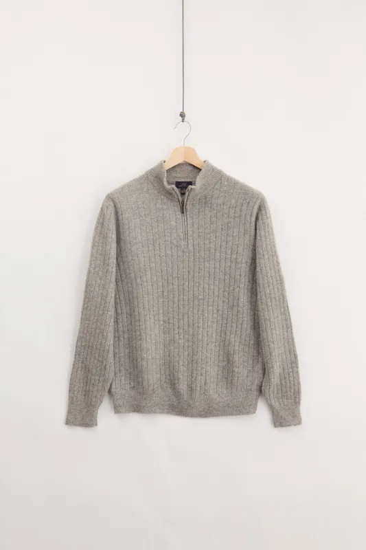 Brooks Brothers 346 Quarter Zip Knit Sweater (XL) made by Livid Jeans