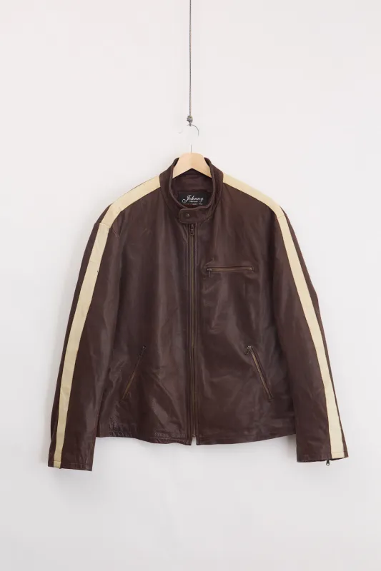 Leather Racing Jacket (4XL) sold by Livid Jeans