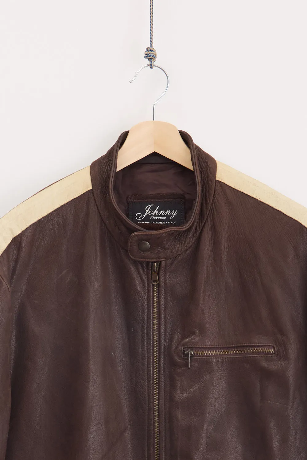 Leather Racing Jacket (4XL) sold by Livid Jeans product image thumbnail 2