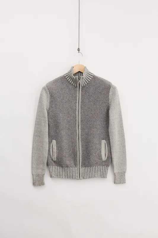Guess Knitted Zip Cardigan (S) made by Vintage