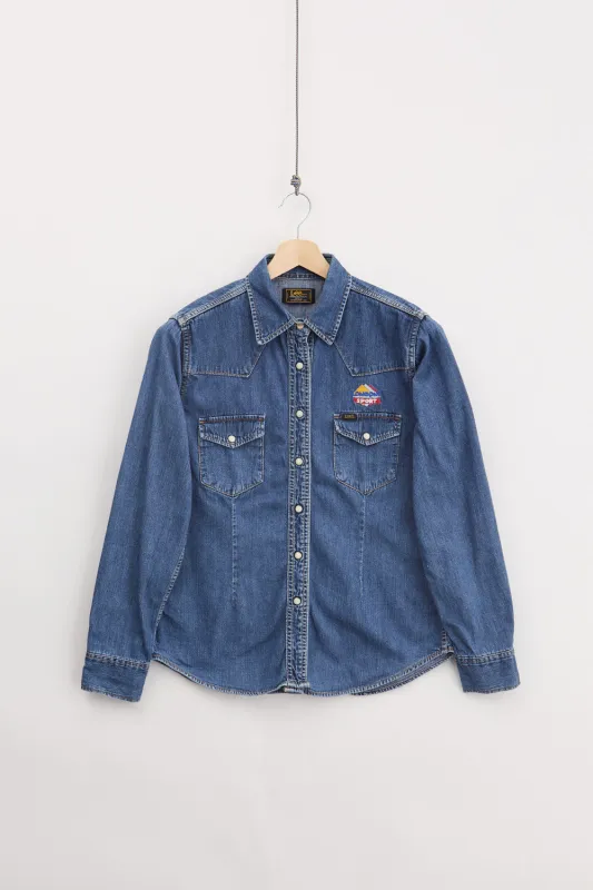 Lee Denim Shirt (L) made by Vintage