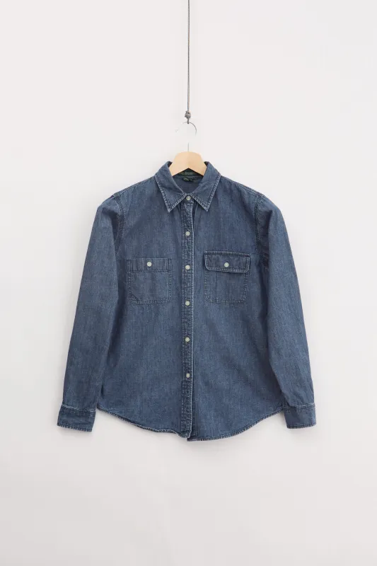 Ralph Lauren Denim Shirt (S) made by Vintage