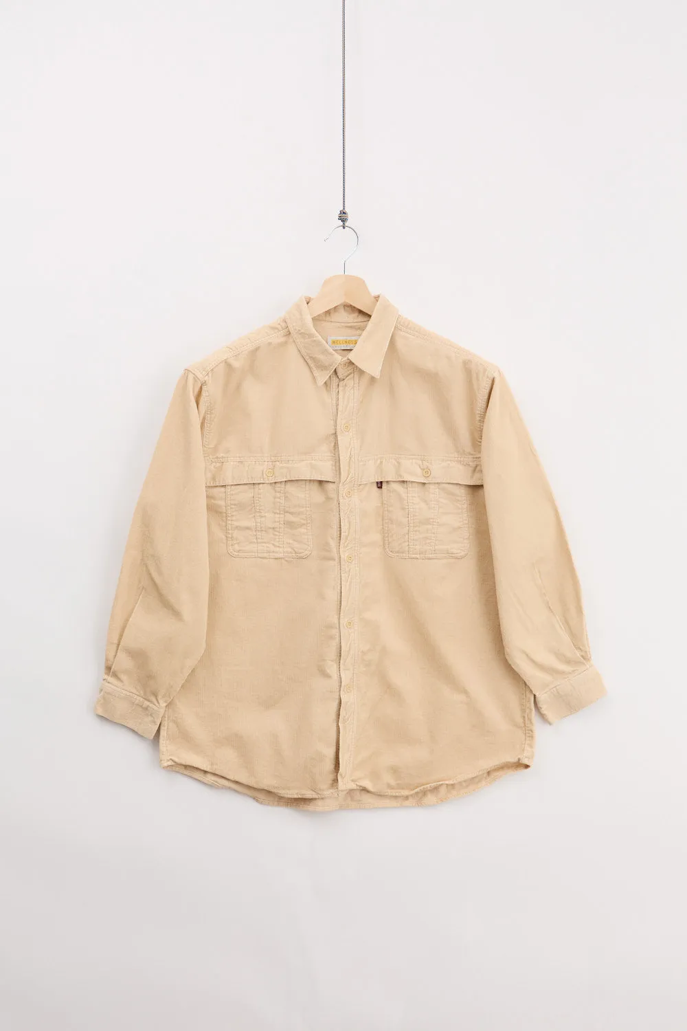90's Wellness Corduroy Shirt (M) sold by Livid Jeans