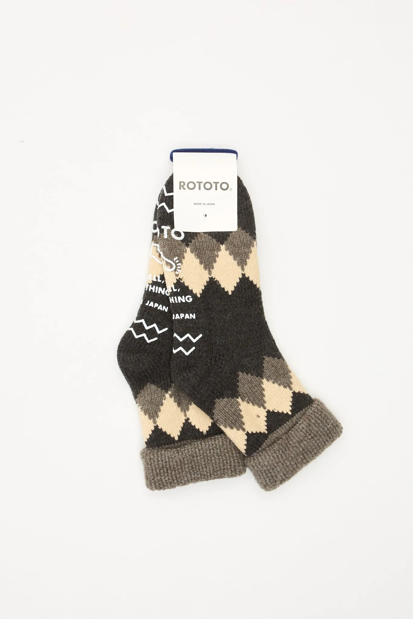 Comfy Room Socks Diamond Dark Grey/Charcoal sold by Livid Jeans product image thumbnail 2