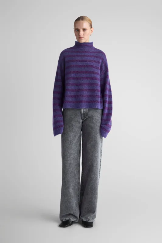 Deka Violet Stripe sold by Livid Jeans