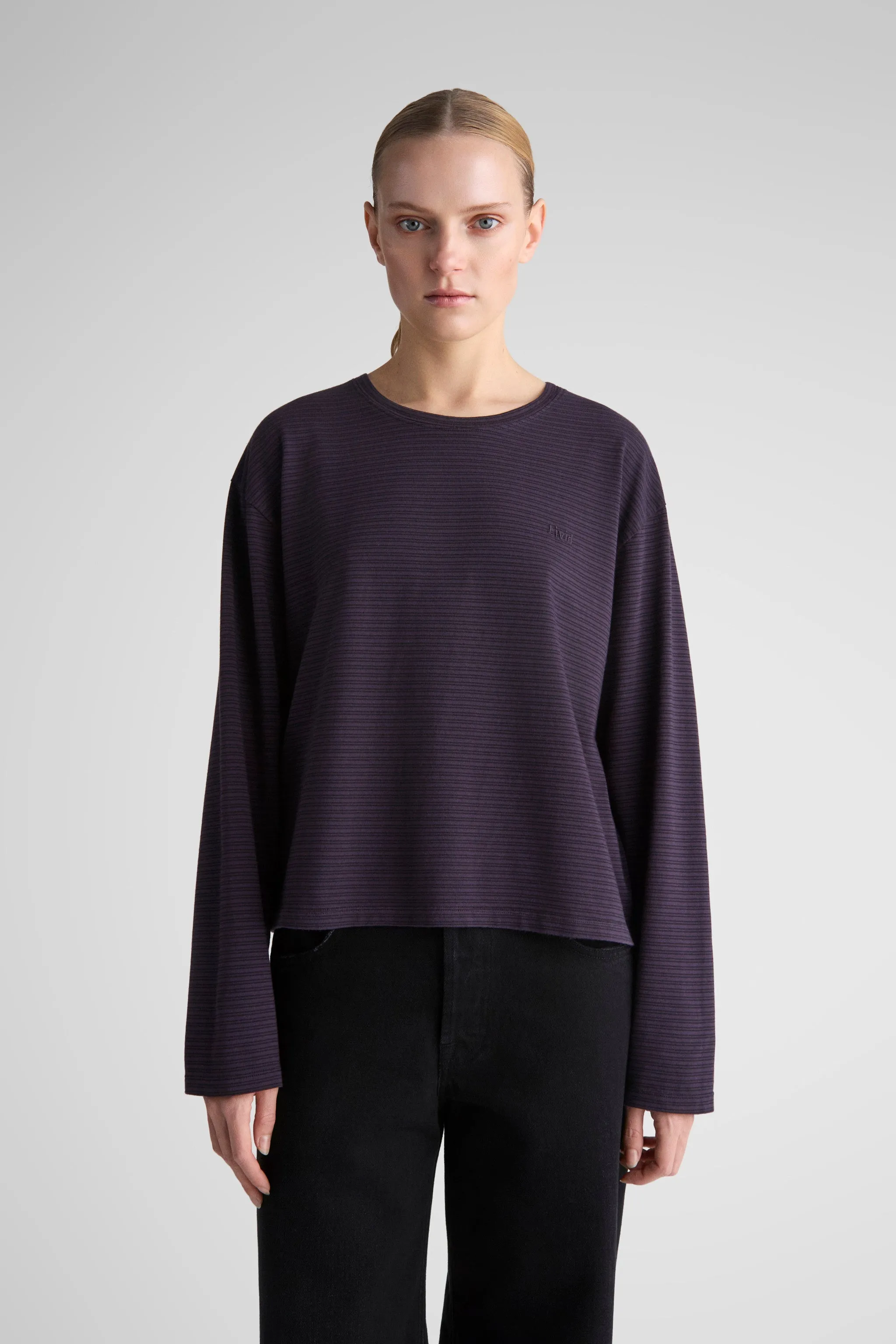Mila Violet Ministripe Washout sold by Livid Jeans product image thumbnail 2