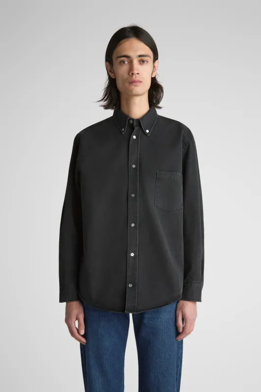 Henrey Fade Oak Twill sold by Livid Jeans