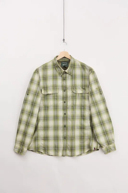 Woolrich Lightweight Windbreaker Shirt (XL) made by Vintage
