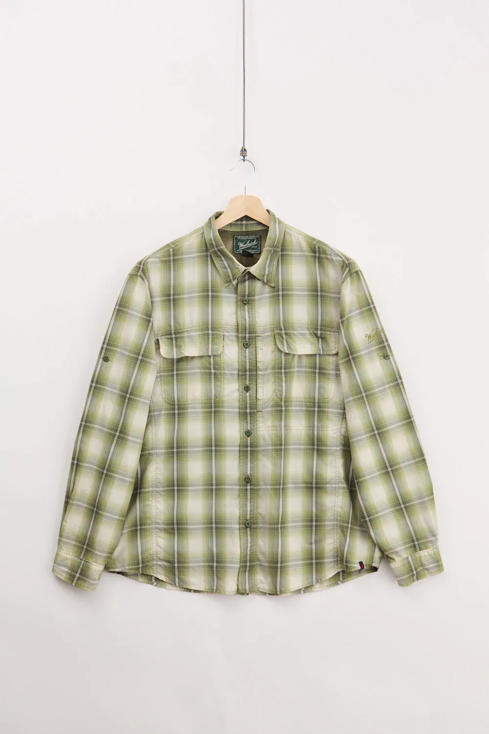 Woolrich Lightweight Windbreaker Shirt (XL) sold by Livid Jeans