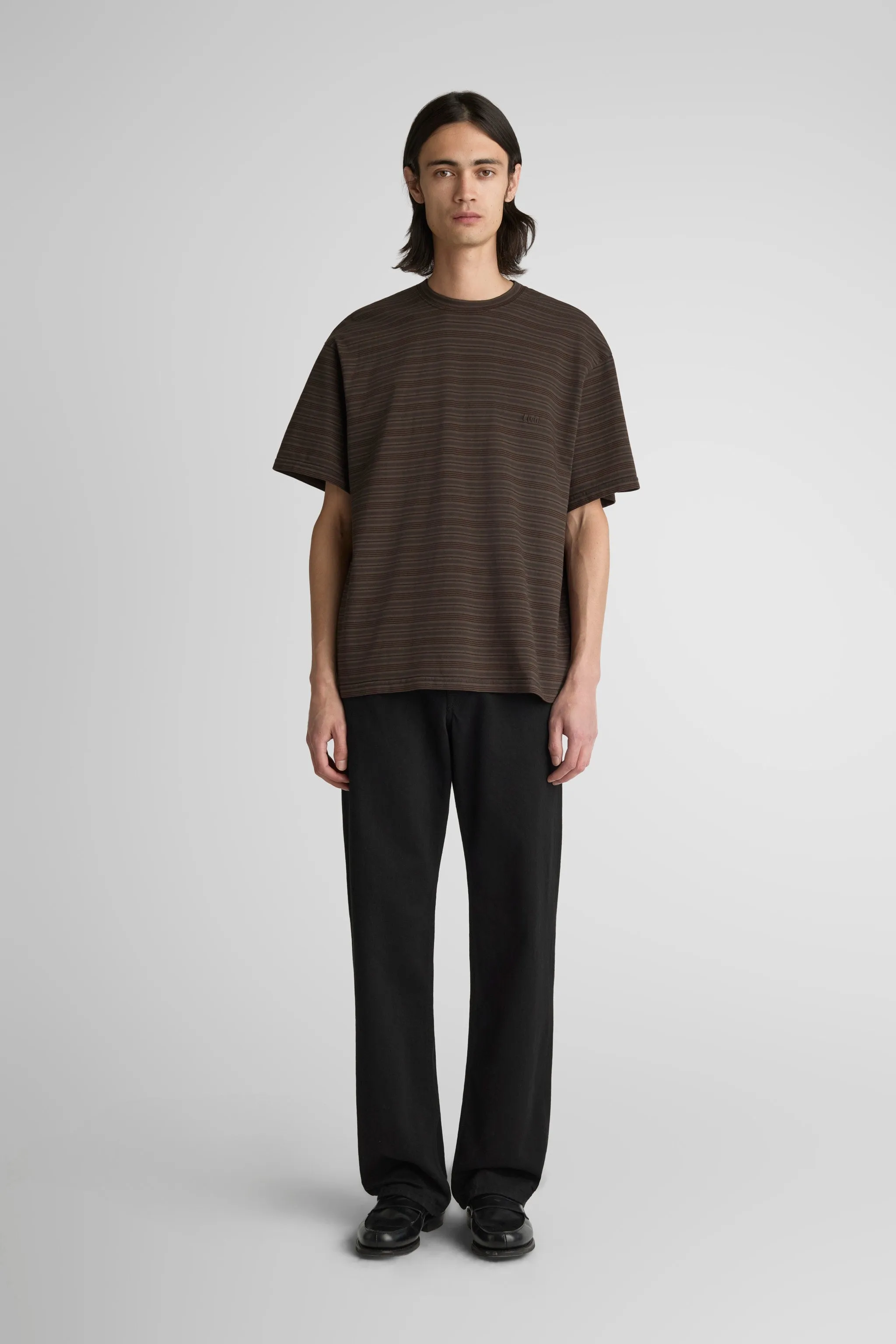 Nelson Brown Multistripe sold by Livid Jeans