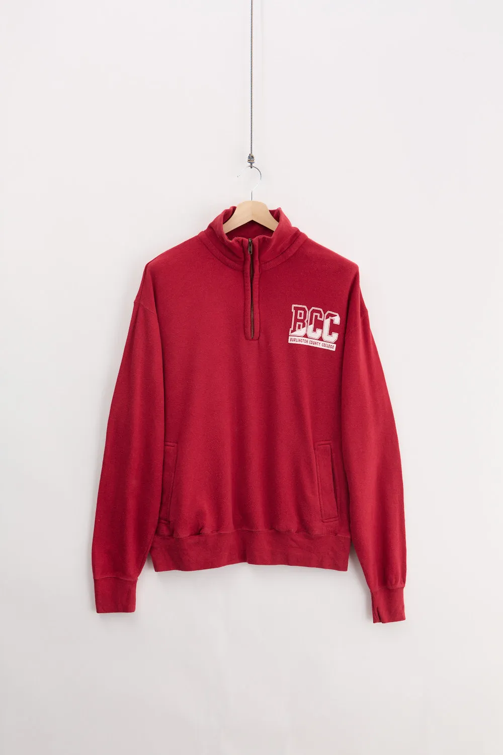 90's Vintage Burlington College Quarter Zip (S) sold by Livid Jeans