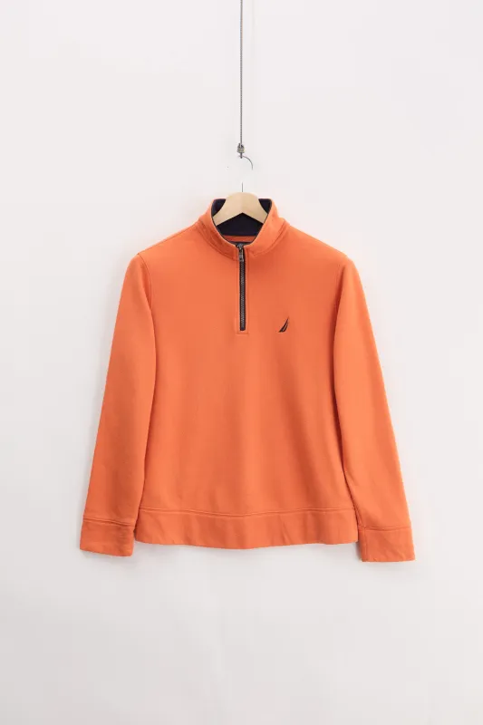 90's Nautica Quarter Zip (S) made by Vintage