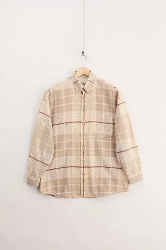 Heavy Textured Shirt (L) made by Vintage