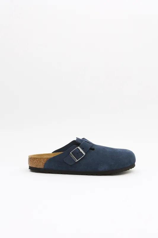 Boston Suede New Navy made by Birkenstock