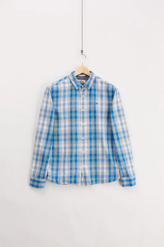 Tommy Hilfilger Shirt (M) made by Vintage
