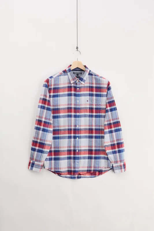 Tommy Hilfilger Shirt (M) made by Vintage
