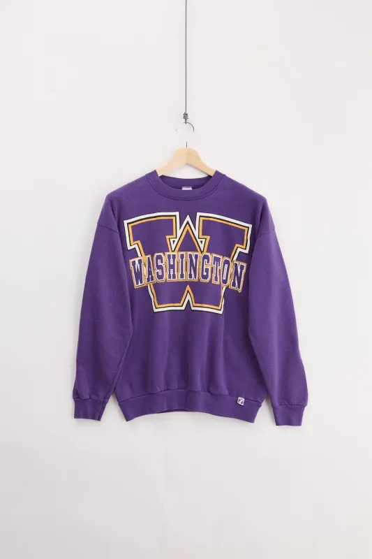 WU Huskies College Sweater (XL) made by Vintage