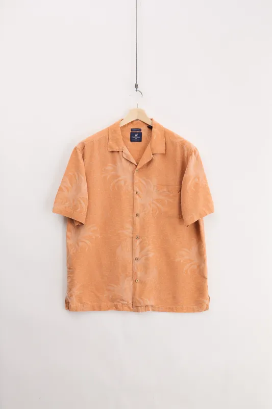 Silk Resort Shirt (XL) made by Vintage