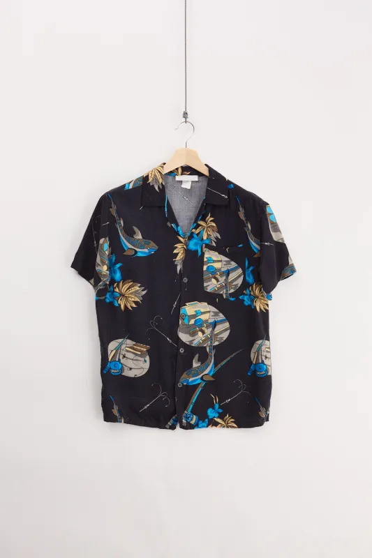 Silk Resort Shirt (M) sold by Livid Jeans