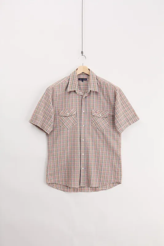 Tommy Hilfilger Western Shirt (L) sold by Livid Jeans