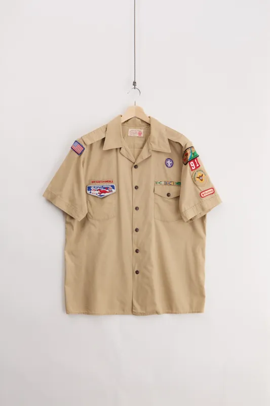 90's Boy Scout Shirt (L) made by Vintage