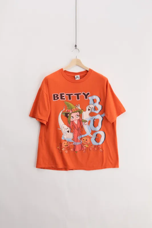 Betty Bop Halloween Tee (XL) made by Vintage