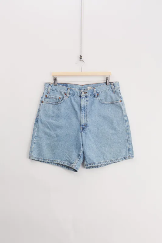 Levi's 569 Denim Shorts (W35) made by Vintage