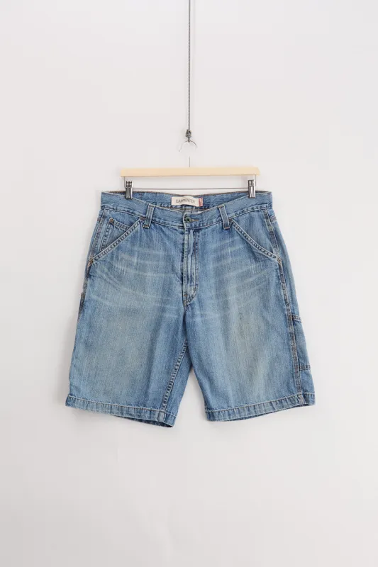 Levi's Carpenter Denim Shorts (W34) made by Livid Jeans