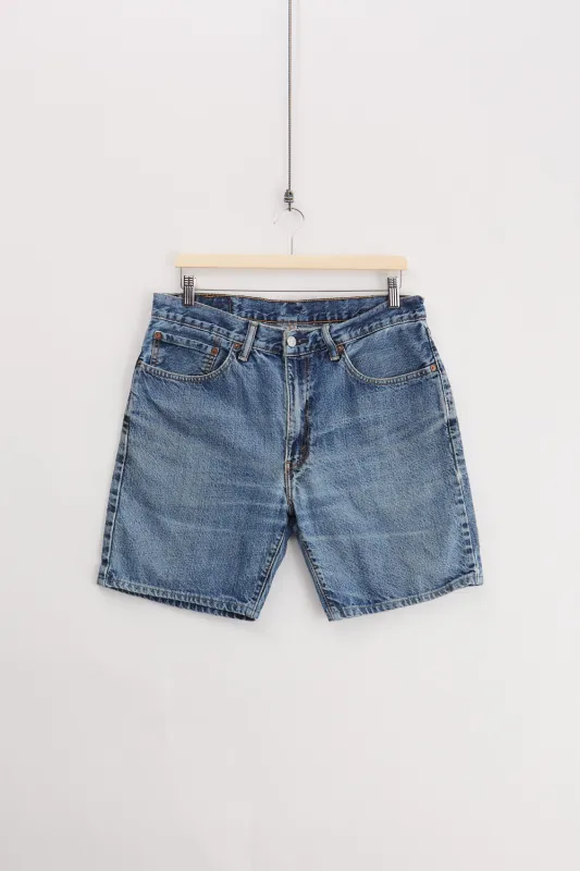 Levi's 505 Denim Shorts (W32) made by Vintage