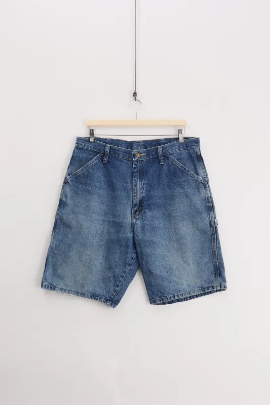 Wrangler Carpenter Denim Shorts (W34) made by Vintage