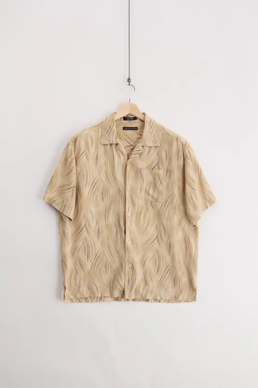 Silk Resort Shirt (L) made by Vintage