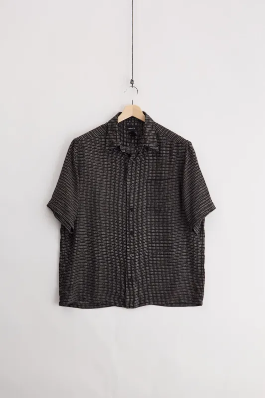 Silk Resort Shirt (L) made by Vintage