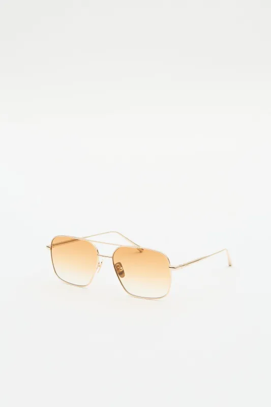 Steel Aviator Brown Gradient sold by Livid Jeans