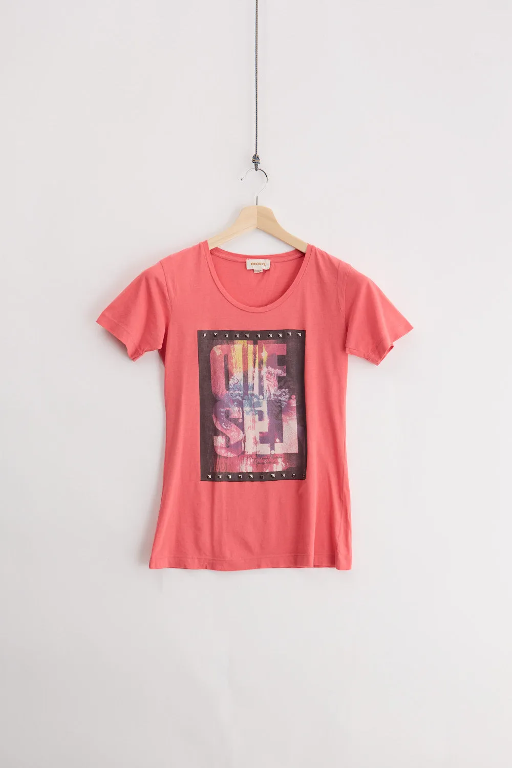 Diesel Studded Tee (XS) sold by Livid Jeans